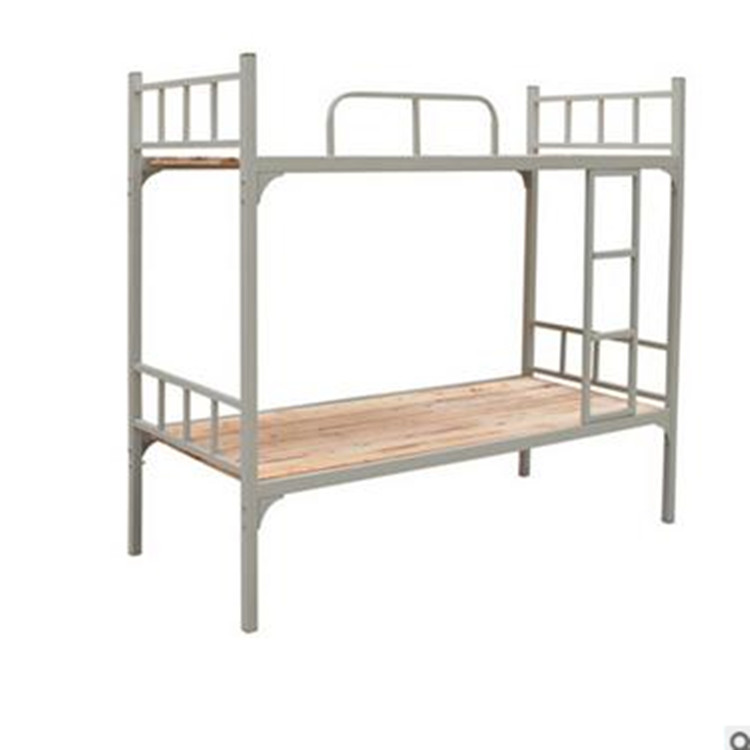 学生上下铺双层床-实用学生上下铺铁架床-上下铺铁架床价格