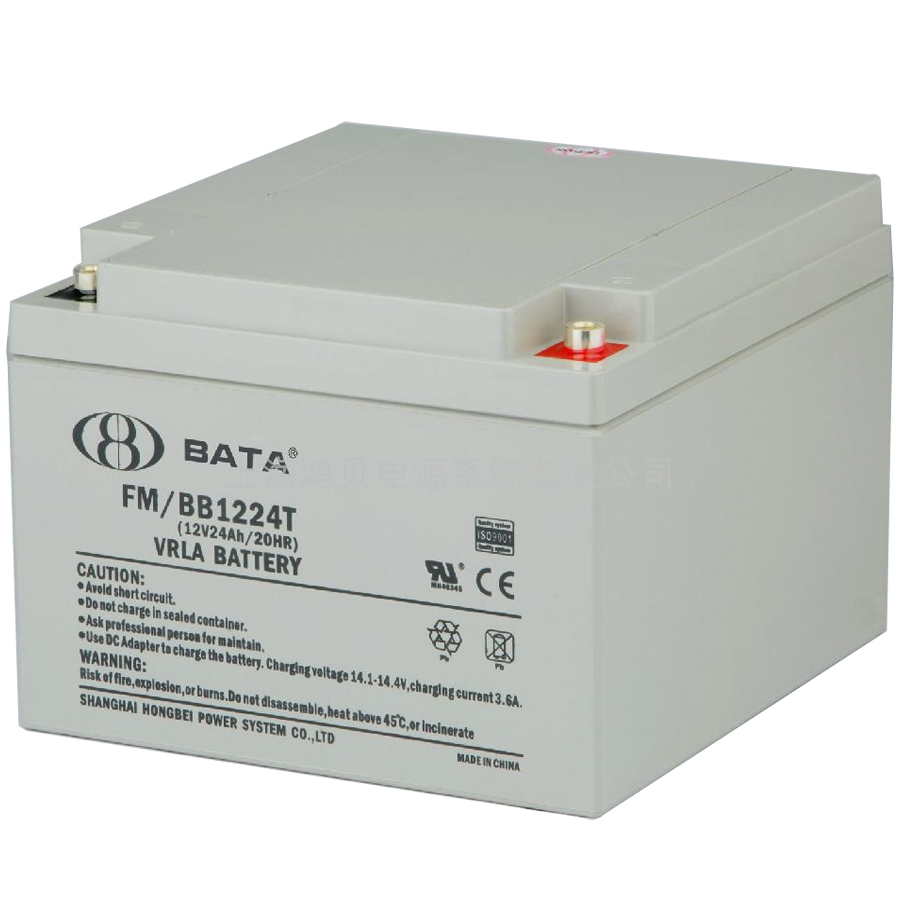 BATA蓄电池FM/BB1224T 12V信号系统