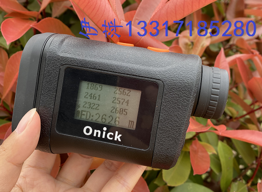 中国带GPS定位测高测距侧面积3000米测距仪Onick3000X