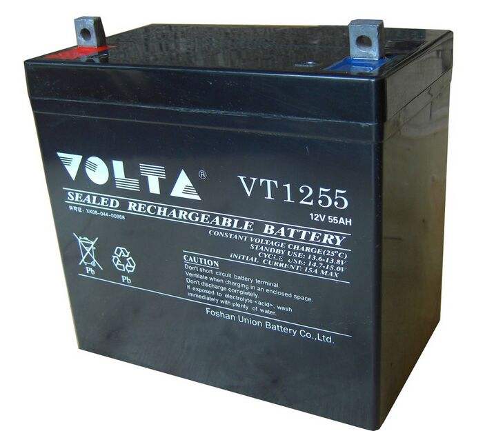 沃塔VOLTA蓄电池VT1255技术参数12V55AH性能