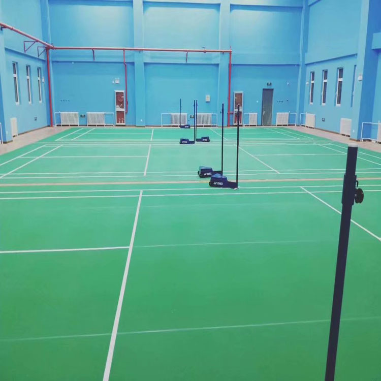 塑胶运动地板品牌 羽毛球运动地板安装
