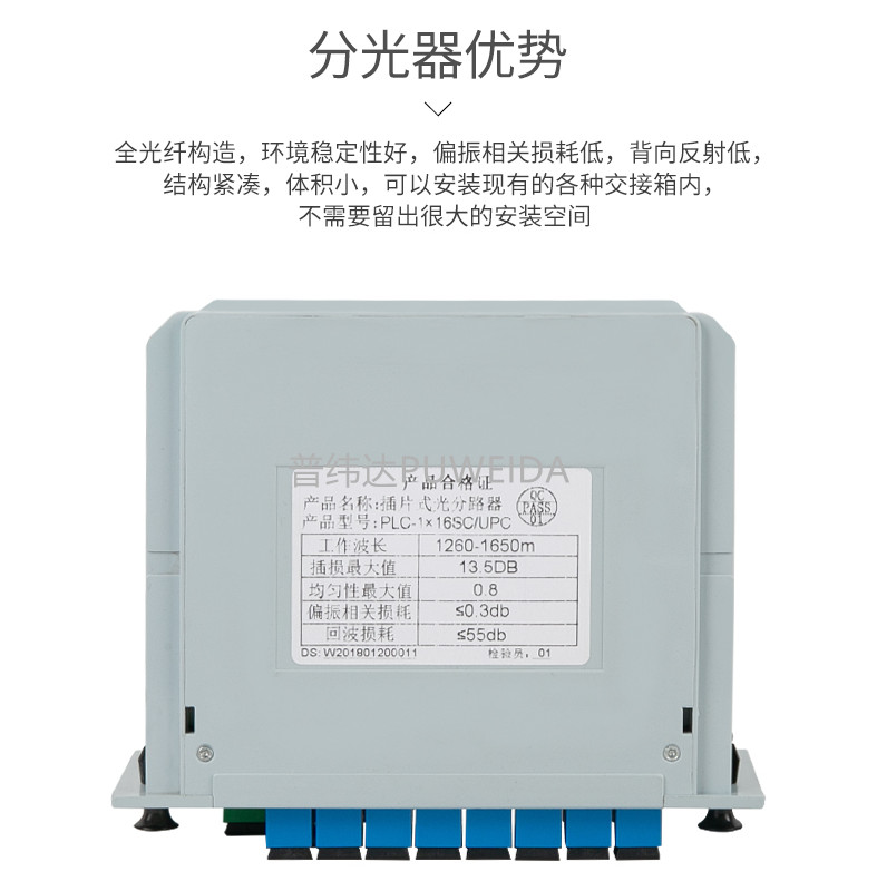 广电级插片式光分路器价格合理