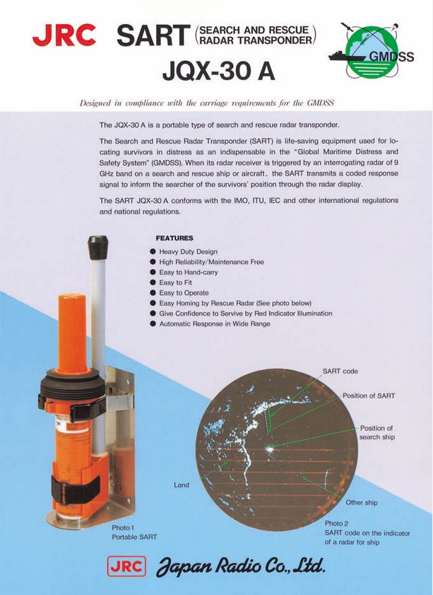 SART JQX-30A搜救雷达应答器