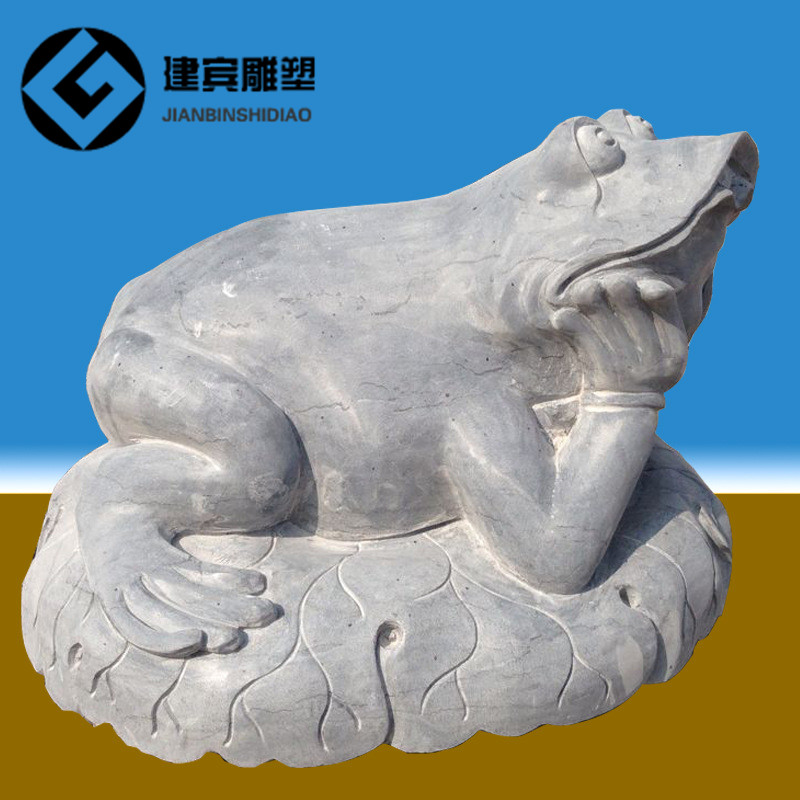 石头青蛙-青蛙石雕-大理石雕刻青蛙