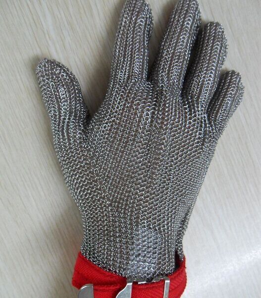 进口优赛孚金属手套U-SAFE不锈钢丝防切割手套(织带袖口）