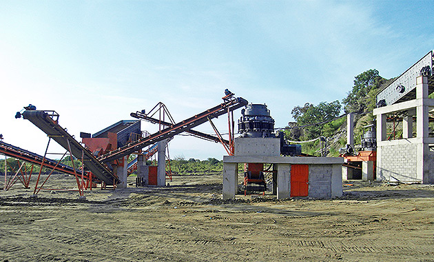 山东建筑垃圾处理生产机器，砂石料场加工设备报价