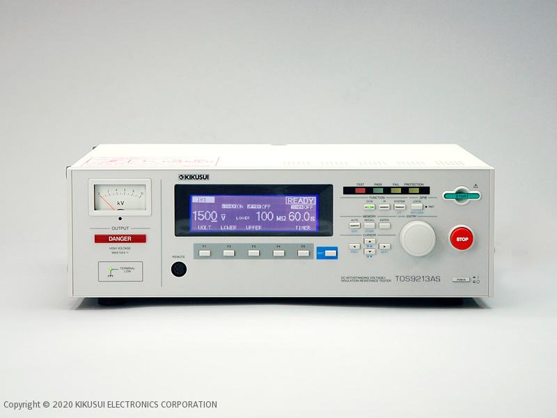 TOS9213AS|日本菊水KIKUSUI直流耐压绝缘电阻测试仪TOS9301