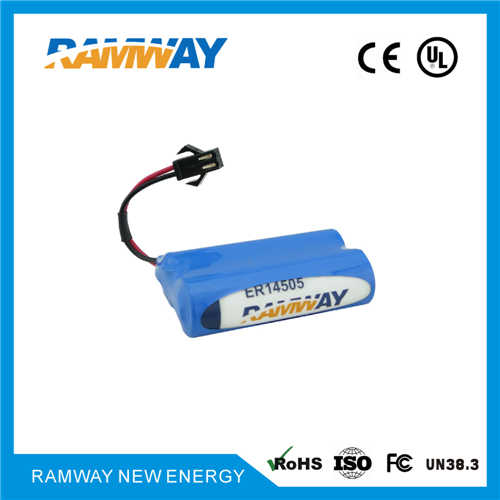 RAMWAY容量型ER14505锂亚硫酰氯电池ER14505M功率型广西睿奕新能源厂家
