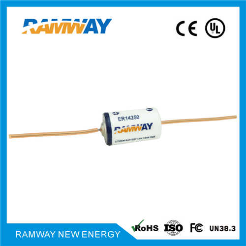 RAMWAY容量型ER14250锂亚电池ER14250M功率型广西睿奕新能源厂家