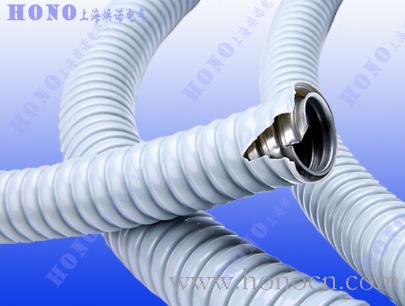 上海焕诺电气HONO欧标SPR-PVC-AS包塑镀锌钢金属软管，HONO欧标SPR-PVC-AS灰色
