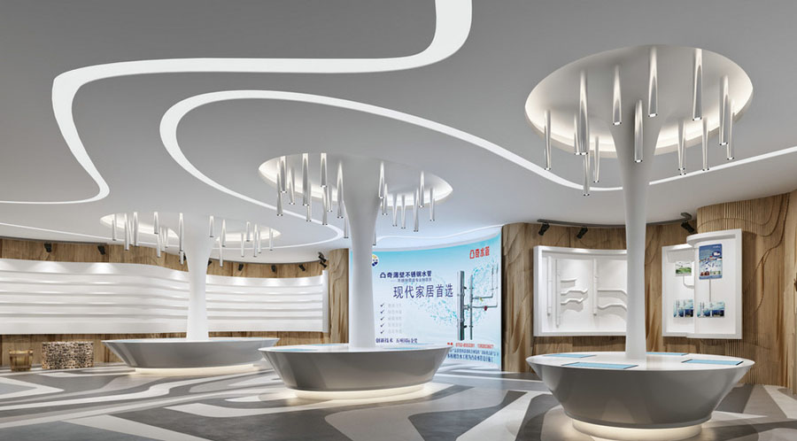 三门峡企业展厅装修公司的设计师要懂室内设计和平面策划