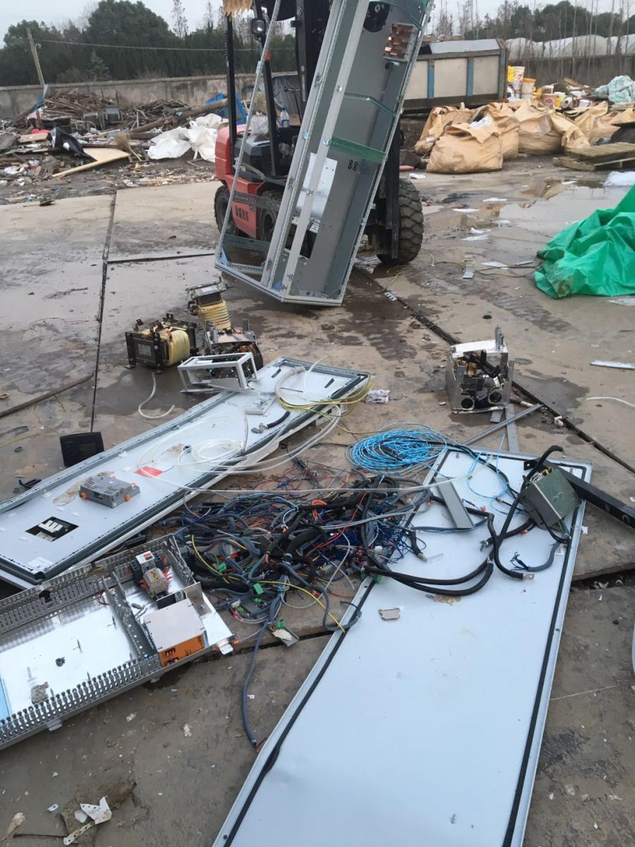 苏州库存的电子材料设备销毁-苏州报废的电子器件销毁