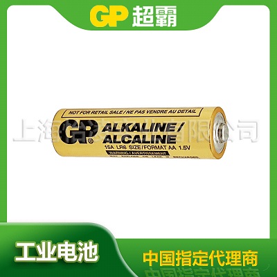 GP超霸碱性电池5号环保电池 儿童玩具用GP正品电池出口英文工业装电池