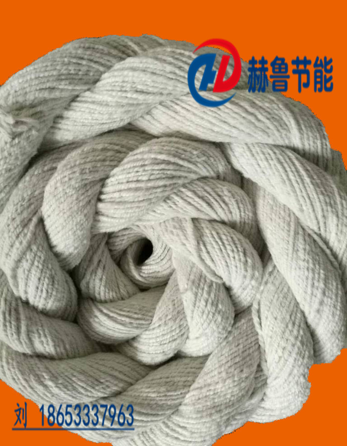 陶瓷纤维松绳,陶瓷纤维毛条绳,陶瓷纤维扭编松绳