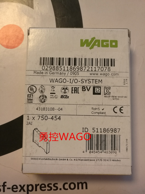 万可750-411 750-414 750-418 WAGO模块