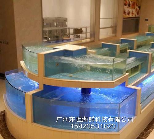 广州凤阳海鲜池定制-海鲜池配置-广州大排档海鲜鱼池