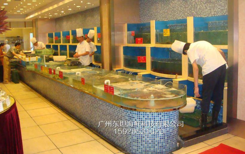 广州赤岗海鲜池定做-广东海鲜池定做公司-广州海鲜烧烤店定做鱼池
