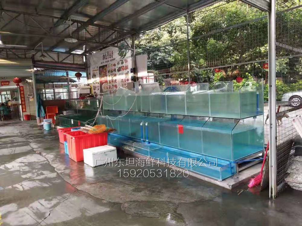 广州南石头海鲜池制作方法-海鲜缸增氧系统-广州农庄土建鱼池