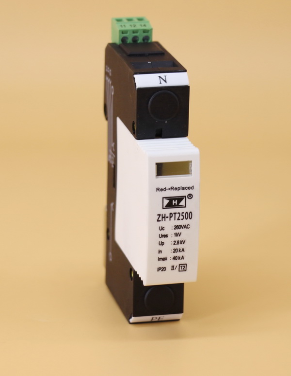 Imax30KA击穿电压峰值二次接地保护器ZH-PT2500符合电力公司十八项反措要求