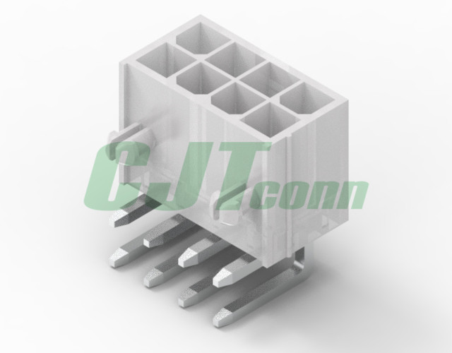 CJT电子连接器 自然色C4201WR-F-2x1P 双排DIP针座  价格合理
