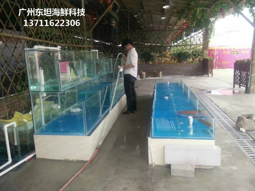 深圳海鲜池定做-深圳可移动海鲜池-深圳光明海鲜玻璃鱼缸