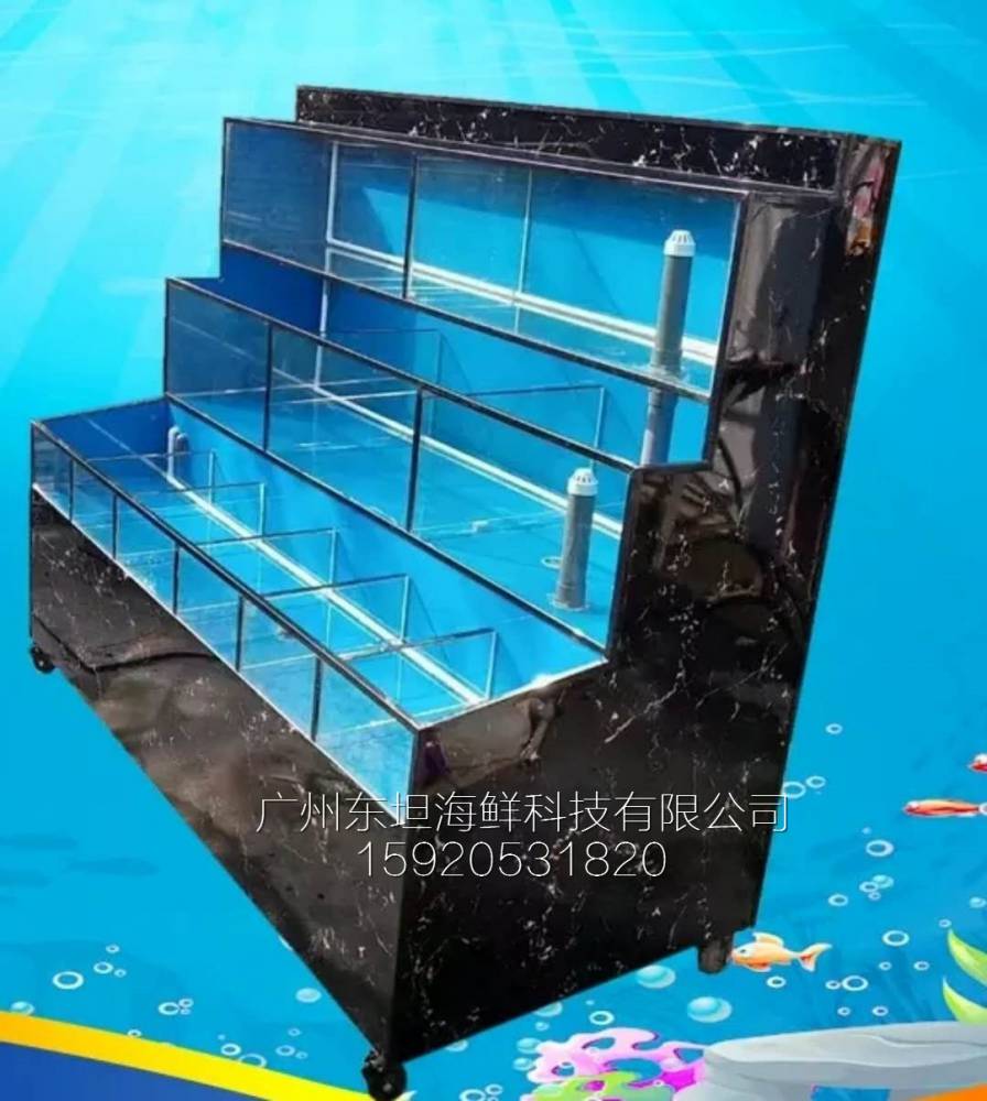 广州石牌海鲜池制作方法-pvc板制作海鲜池-广州可移动海鲜池安装