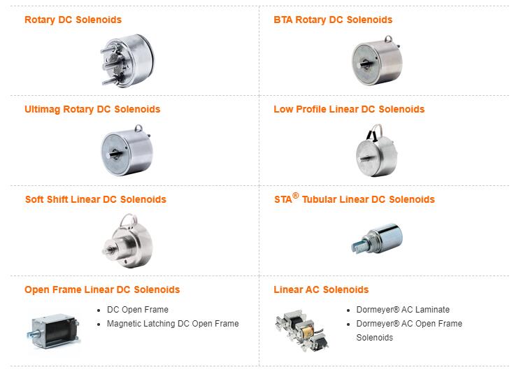 Ledex_Solenoids螺线管，继电器，开关优势订购124910-036