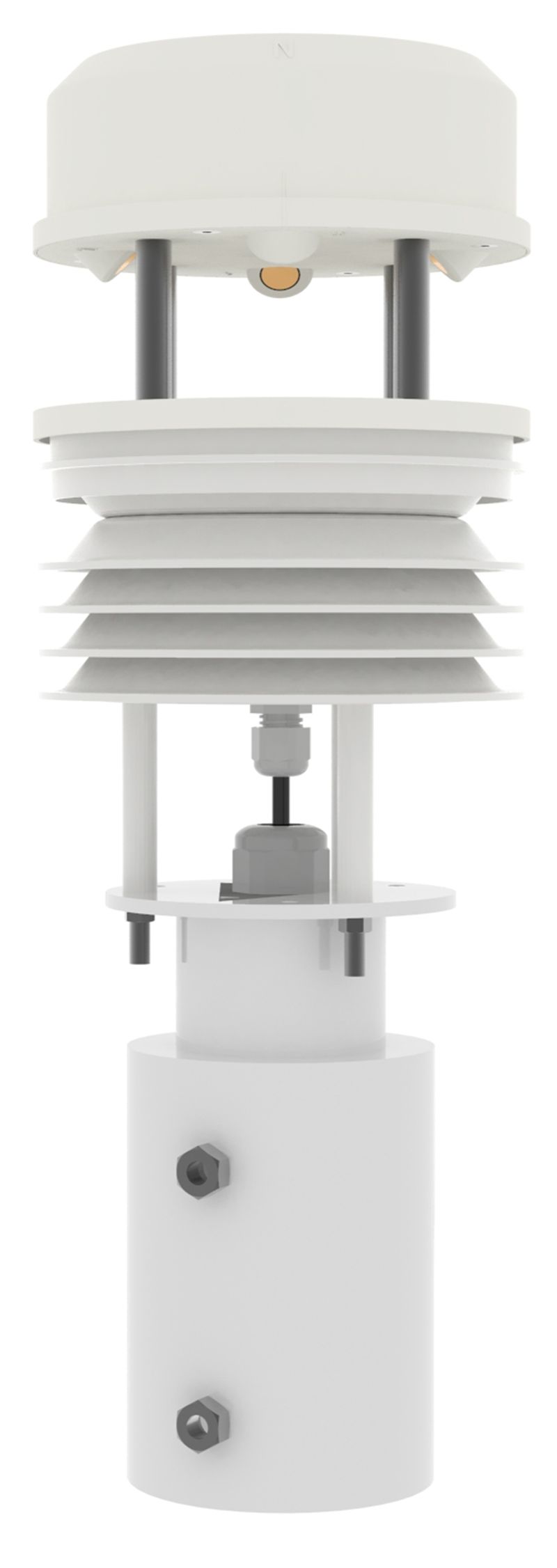 一体式气象站--环境检测，集风速、风向、温湿度、噪声采集