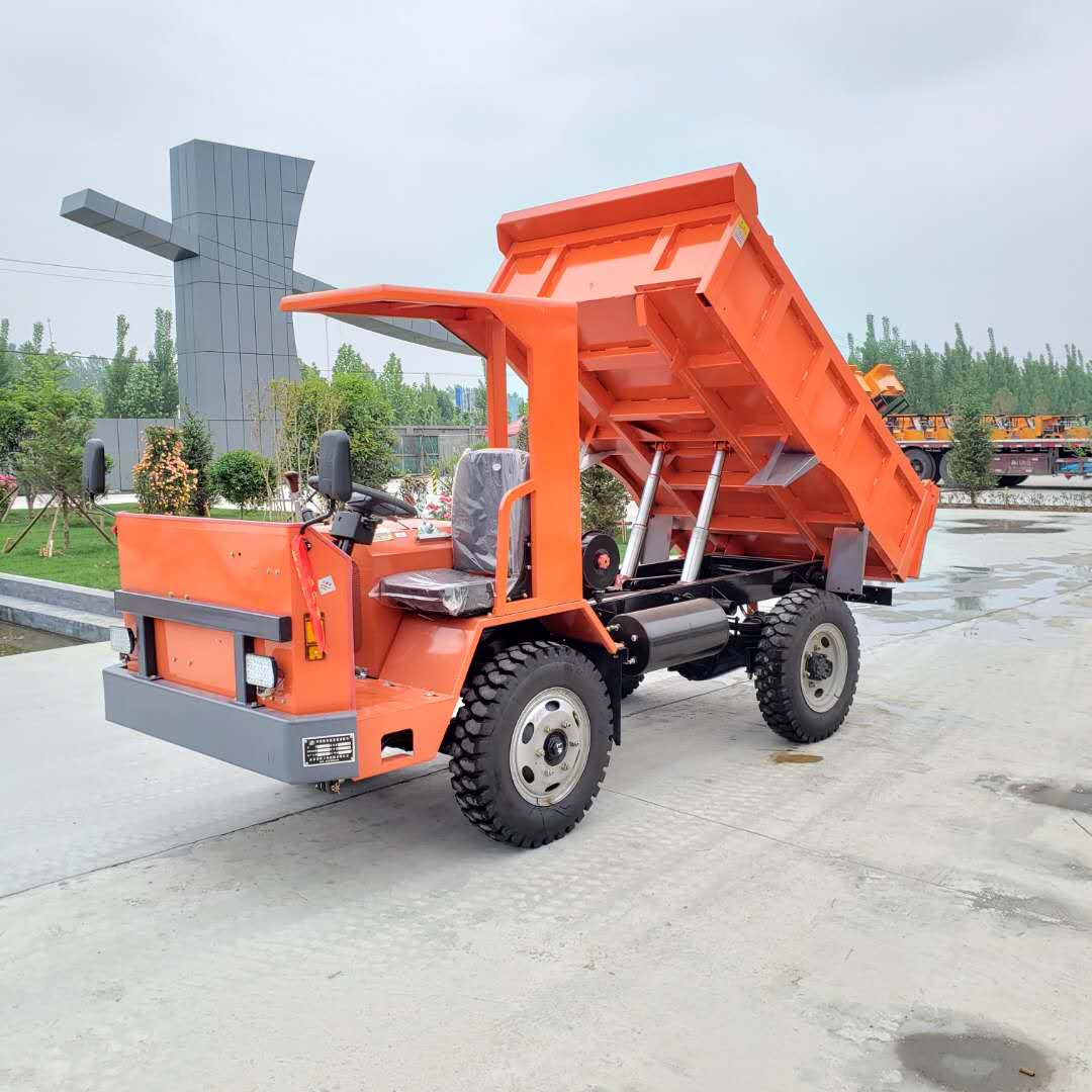 带KA标的平巷四不像车 载重12吨的隧道出渣车