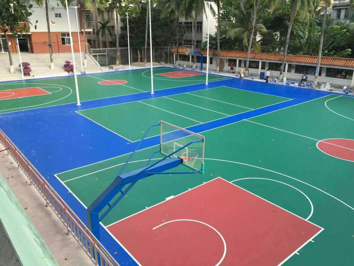 PVC篮球场翻新造价 PVC篮球场翻新施工流程 