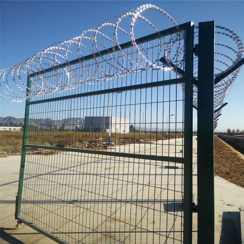 围墙用铁丝网 监狱围墙隔离网 安全隔离栅厂家
