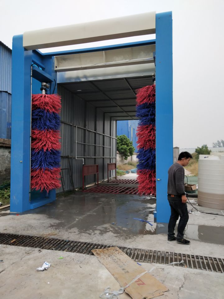 郑州带刷子全封闭工地大棚洗车机质量保证